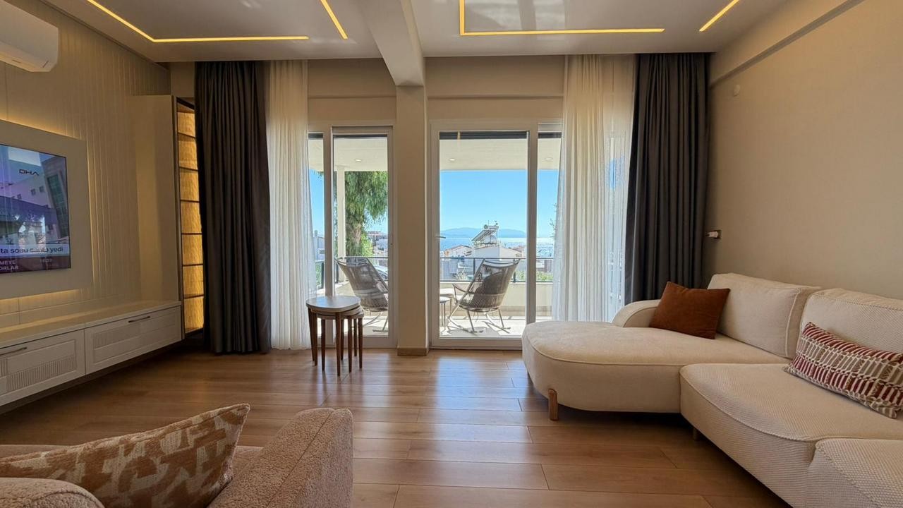 Luxury Renovated Sea View Villa for Sale in Ladies Beach, Kuşadası