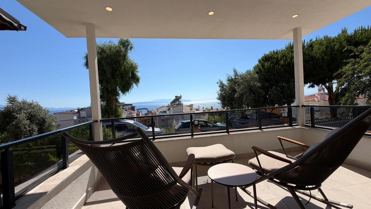 Luxury Renovated Sea View Villa for Sale in Ladies Beach, Kuşadası