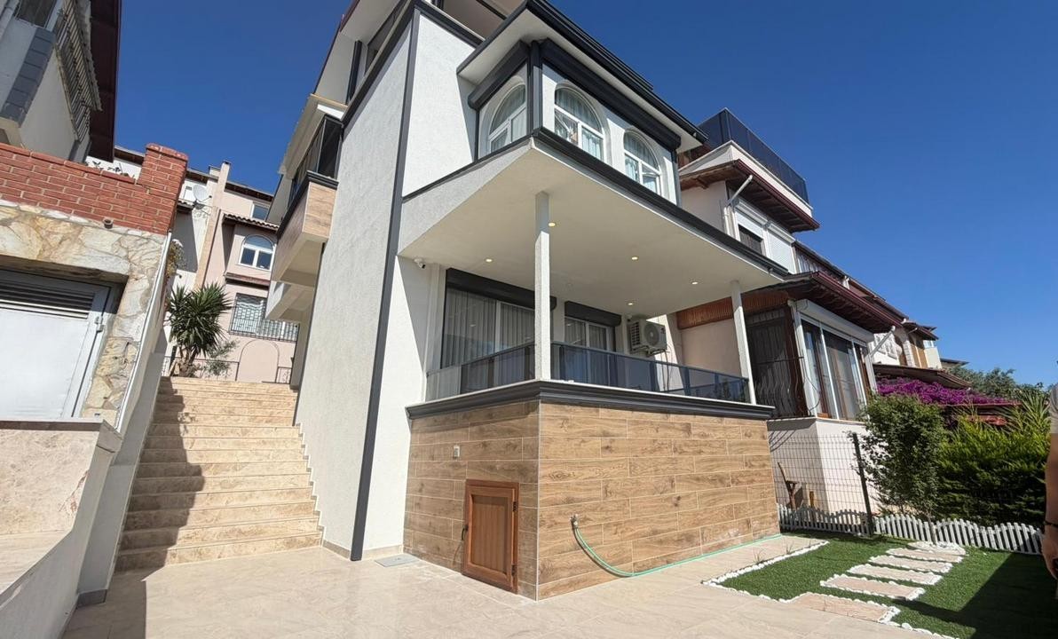 Luxury Renovated Sea View Villa for Sale in Ladies Beach, Kuşadası