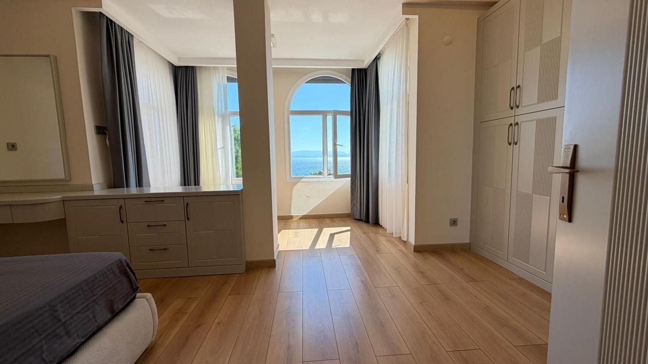 Luxury Renovated Sea View Villa for Sale in Ladies Beach, Kuşadası
