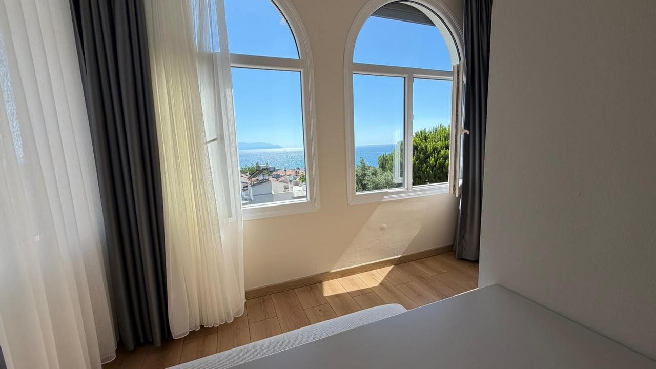 Luxury Renovated Sea View Villa for Sale in Ladies Beach, Kuşadası