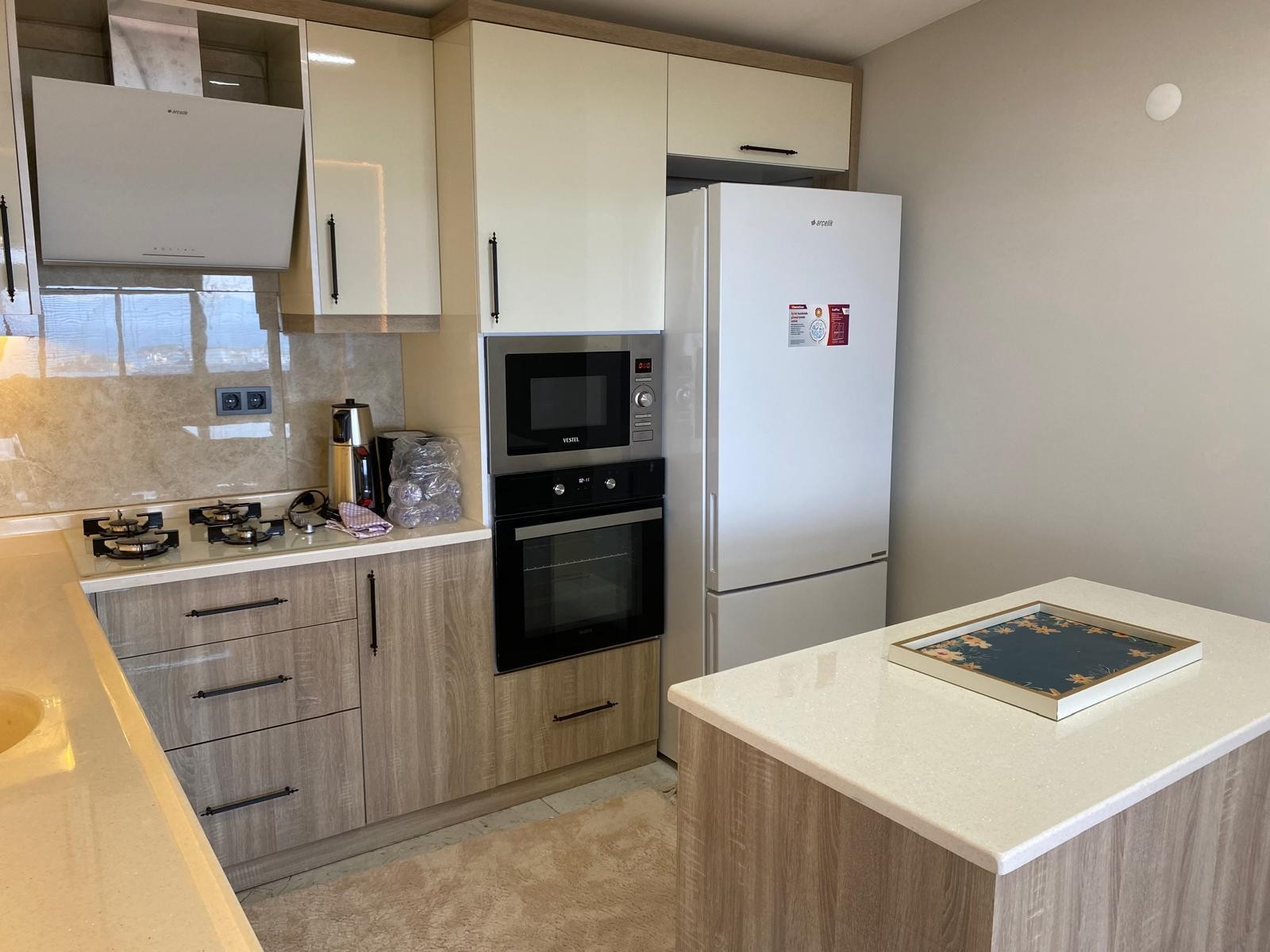 MODERN, FULLY FURNISHED 1-BEDROOM APARTMENT WITH PANORAMIC SEA VIEW IN KUŞADASI
