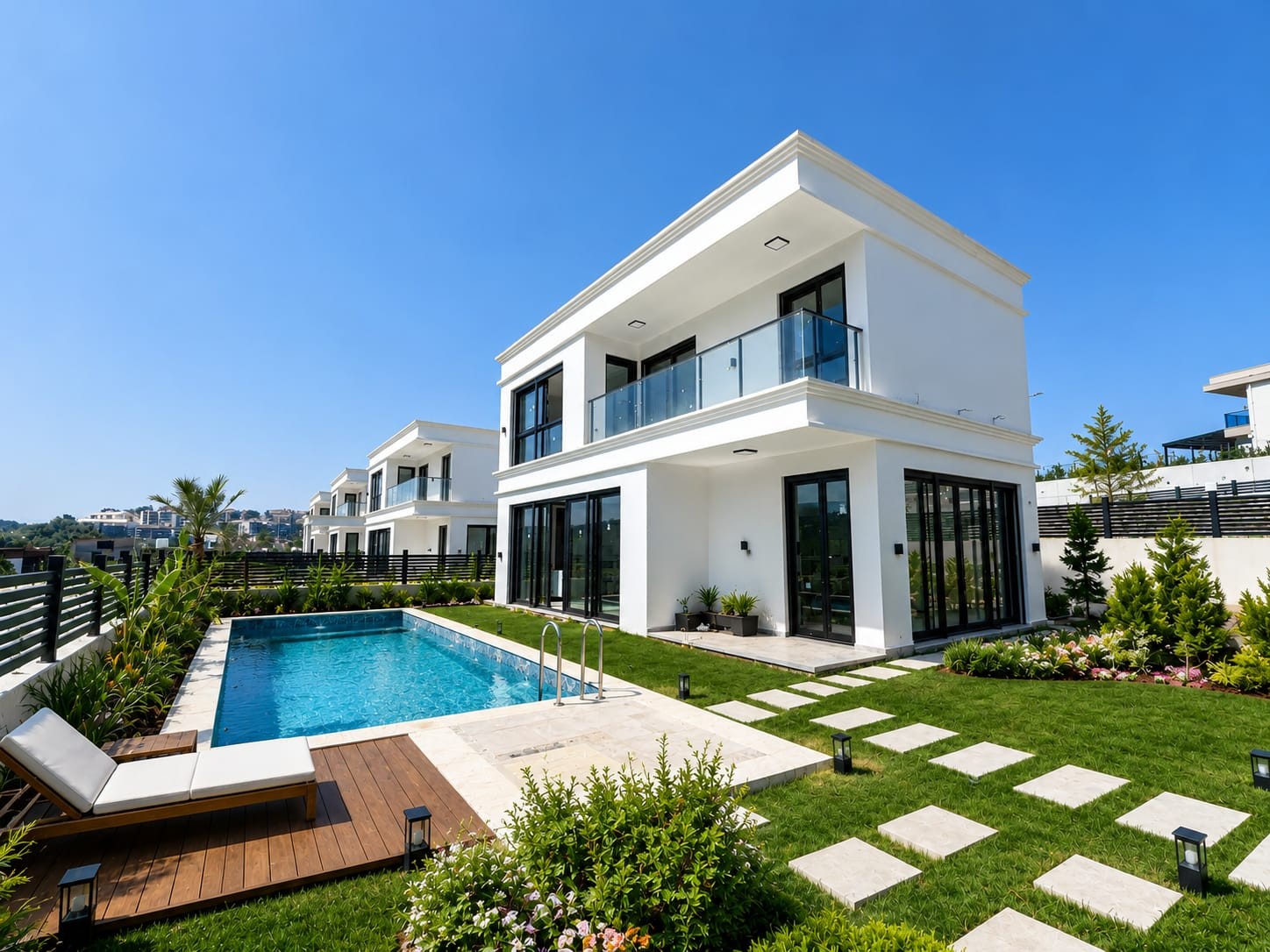 LUXURY SMART VILLA WITH PRIVATE POOL IN KUŞADASI EGE NEIGHBORHOOD