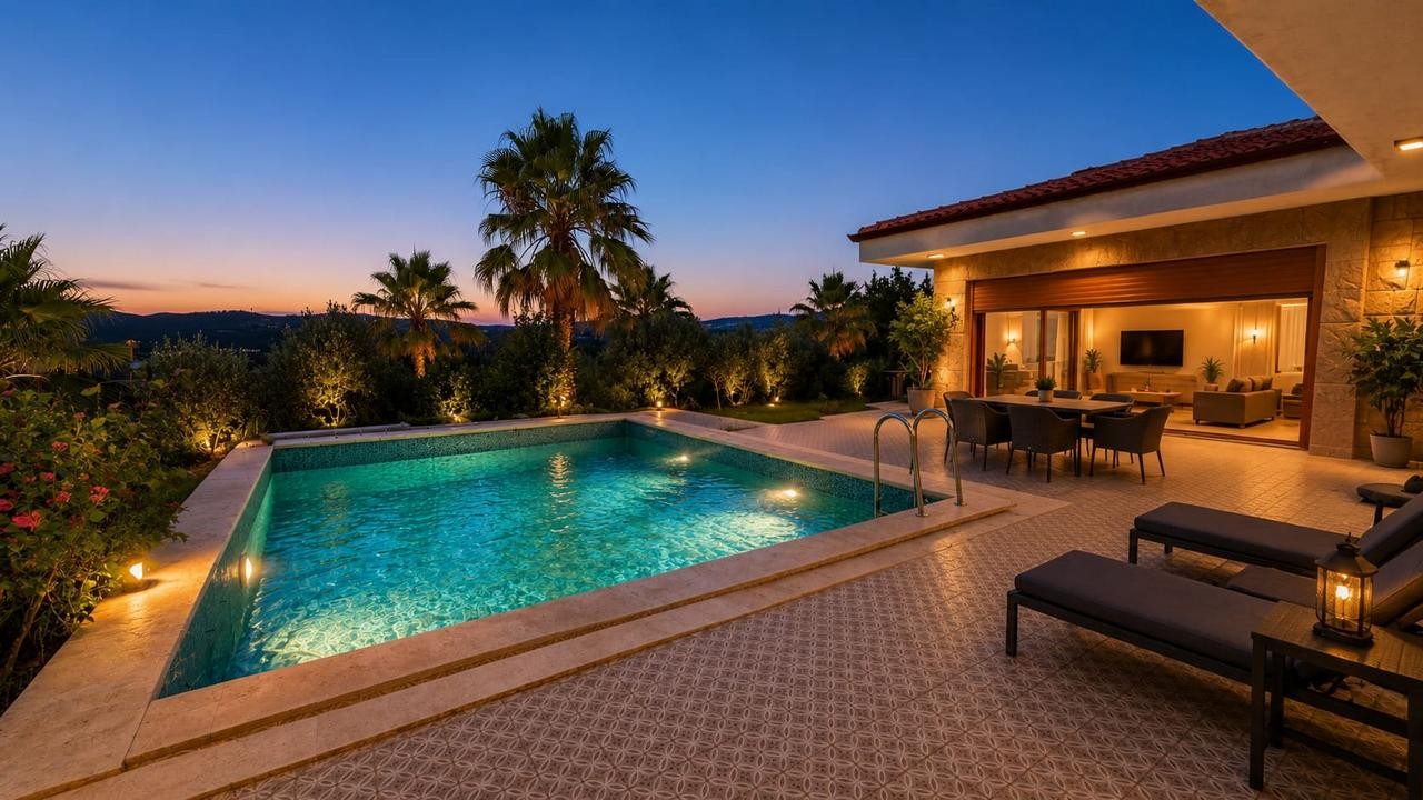 LUXURY PRIVATE FARMHOUSE WITH PRIVATE POOL IN KUŞADASI KİRAZLI VILLAGE