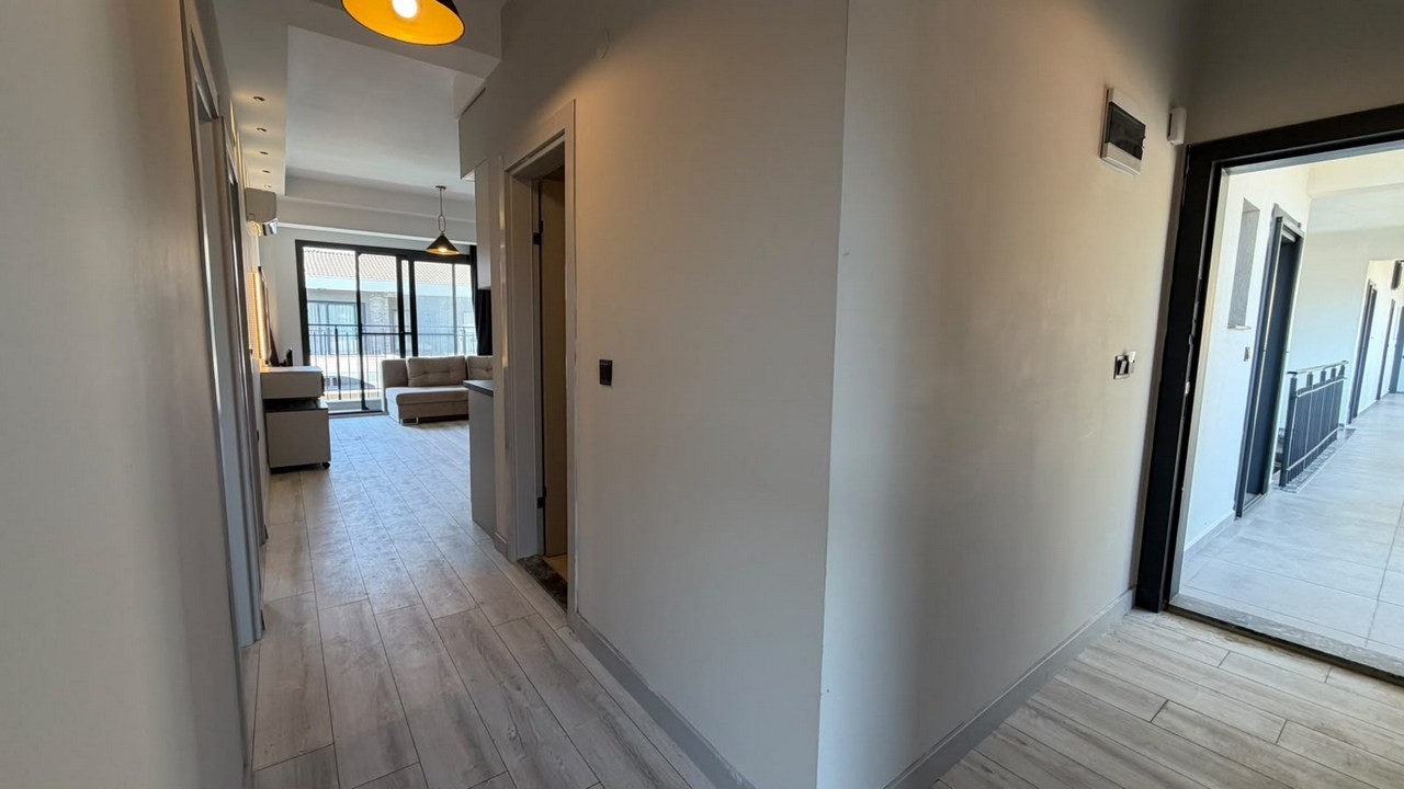 COUNTRY STYLE DESIGNED 2+1 APARTMENT WITH POOL VIEW IN KUŞADASI