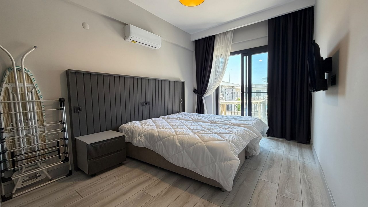 COUNTRY STYLE DESIGNED 2+1 APARTMENT WITH POOL VIEW IN KUŞADASI