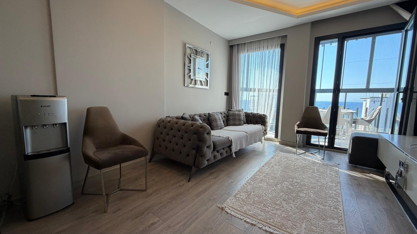 FULLY FURNISHED PENTHOUSE DUPLEX WITH PANORAMIC SEA VIEW IN KUŞADASI GÜZELÇAMLI