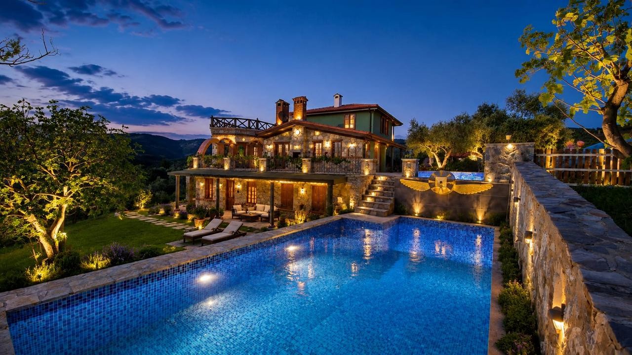 Extraordinary Stone Farm Estate in Şirince – 10,000 m² Private Land | Boutique Hotel License | Exceptional Investment Opportunity