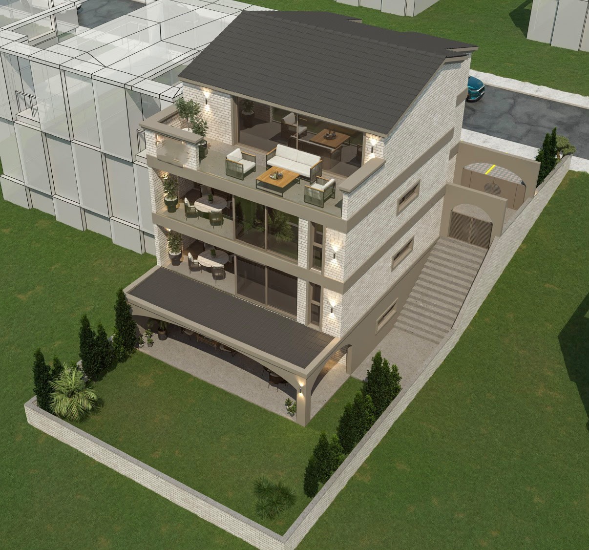 SEA VIEW BUILDING & APARTMENT DEVELOPMENT OPPORTUNITY FOR SALE IN KUŞADASI MARINA DISTRICT