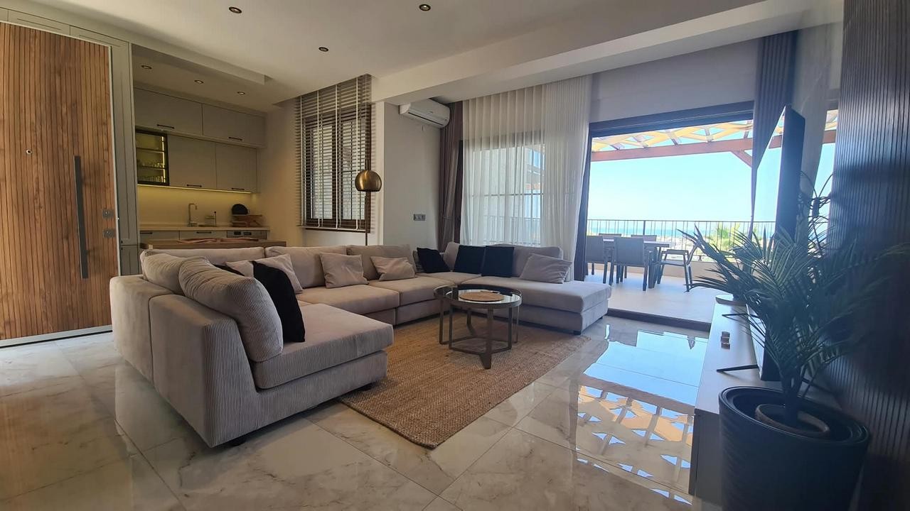 2+1 DETACHED VILLA WITH SEA VIEW IN KARAOVA, KUŞADASI