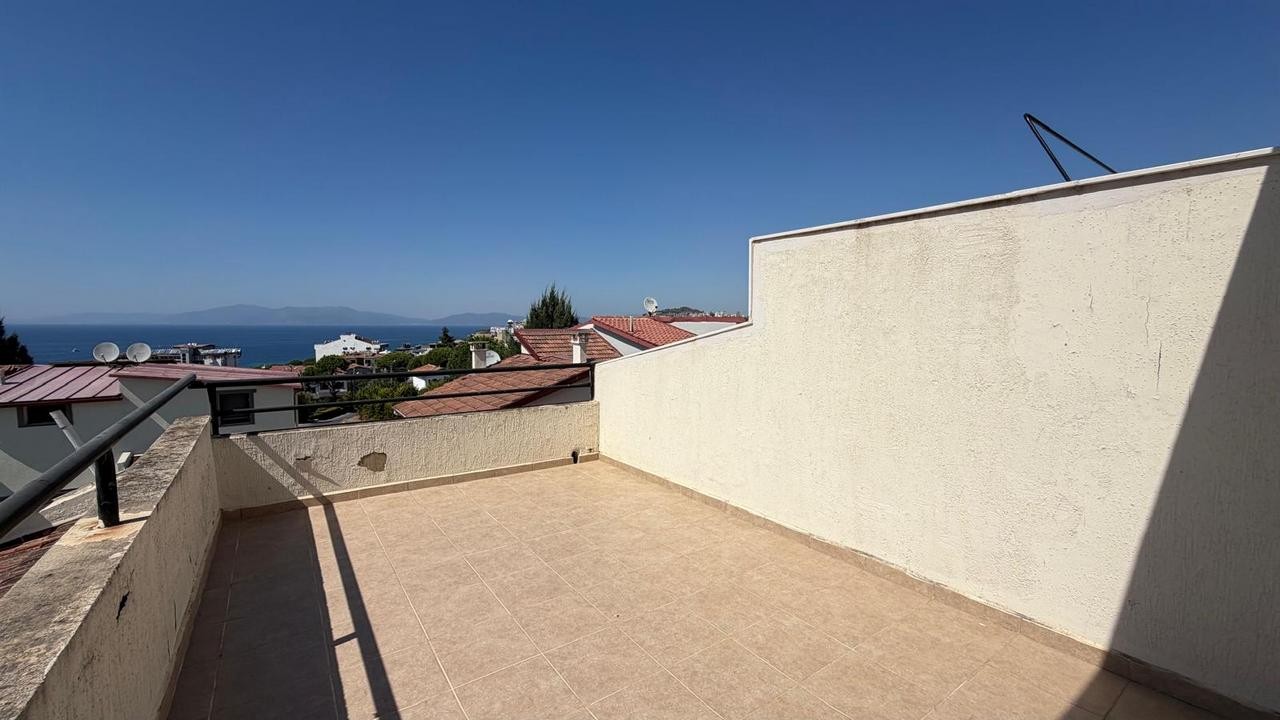 FOR SALE IN KUŞADASI LADIES BEACH | ONLY 400 M TO THE SEA | POOLSIDE CORNER VILLA | 140 SQM NET